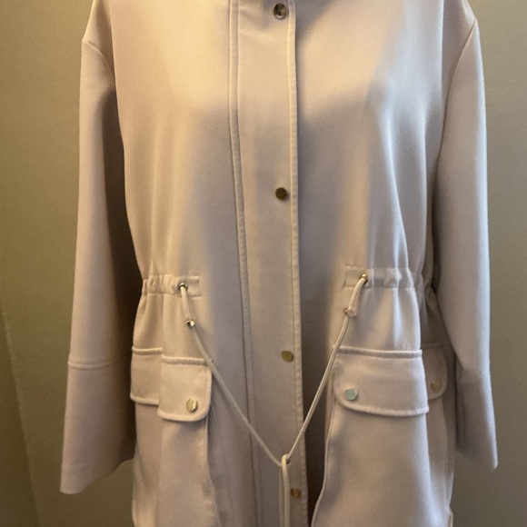 H&M Light Beige Utility Jacket with Drawstring - Picture 9 of 10
